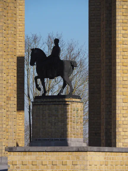 King Albert I-monument in Newport (Belgium)